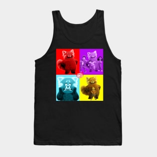 funny turning red Tank Top